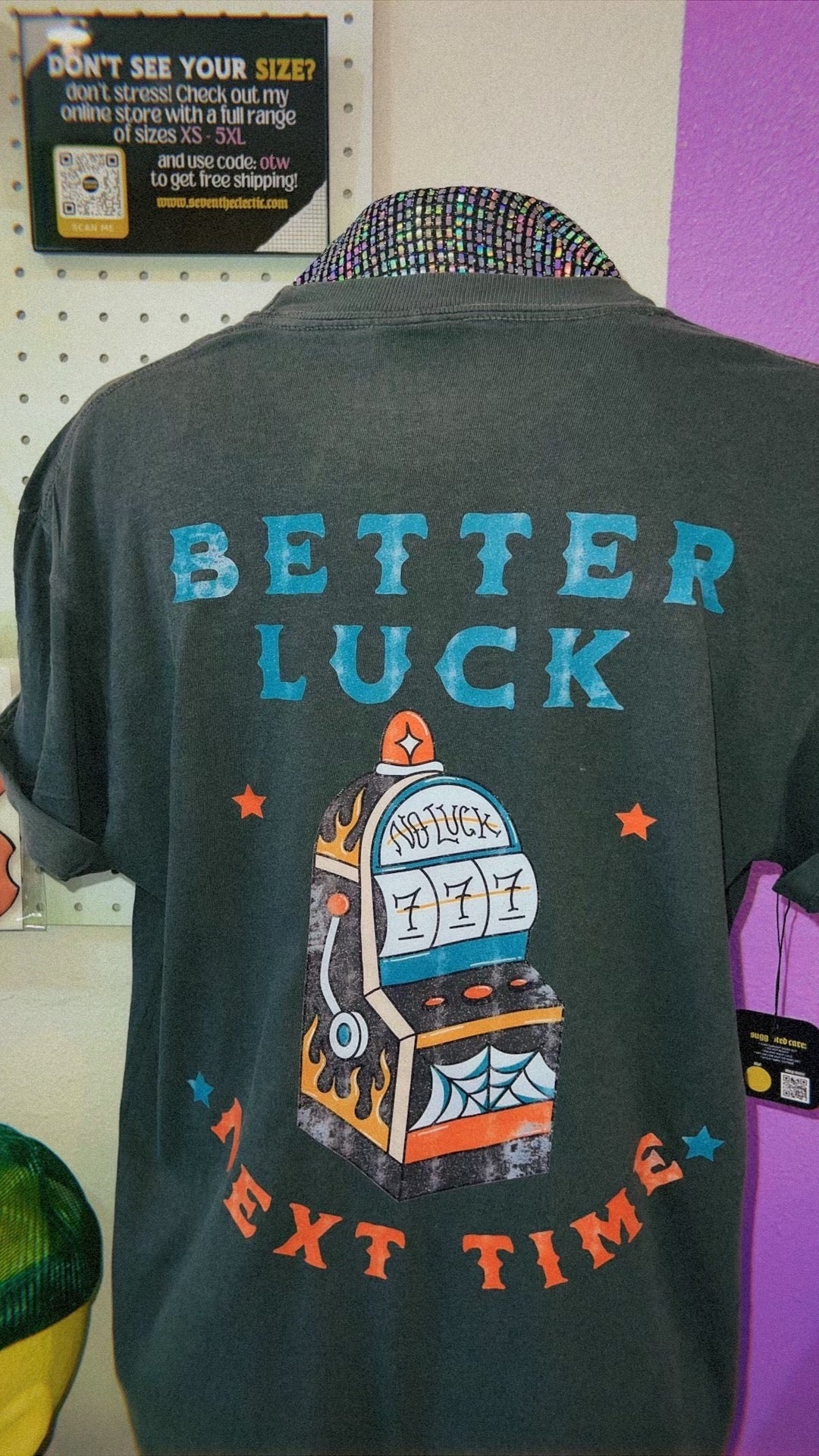 Better Luck Next Time + Vintage Tee