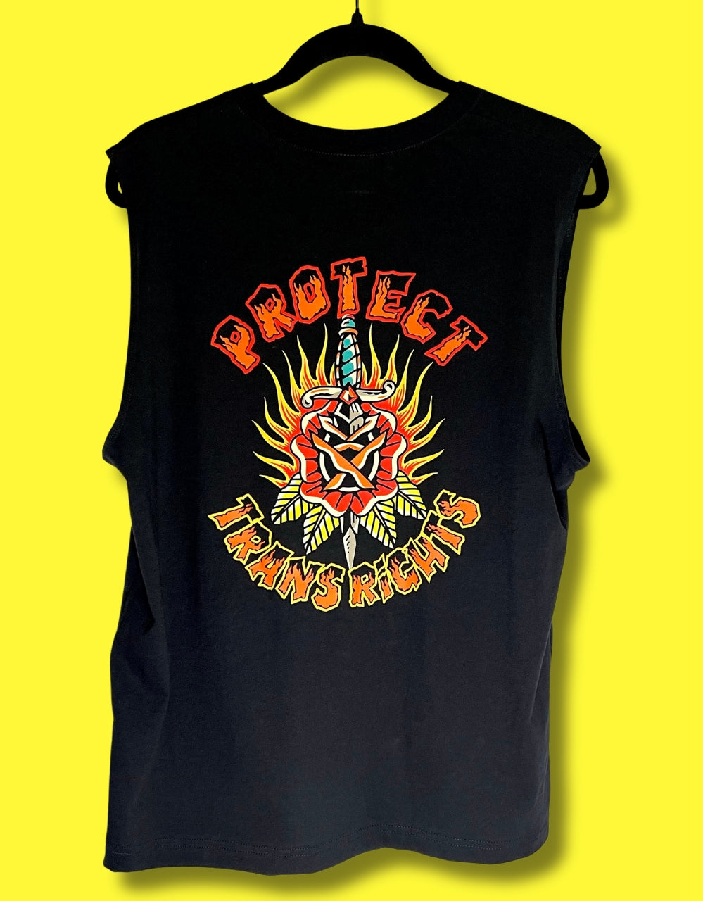 Protect Trans Rights + Muscle Tank
