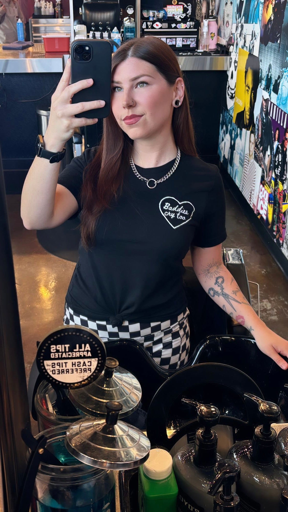 Baddies Cry Too + Vintage Tee