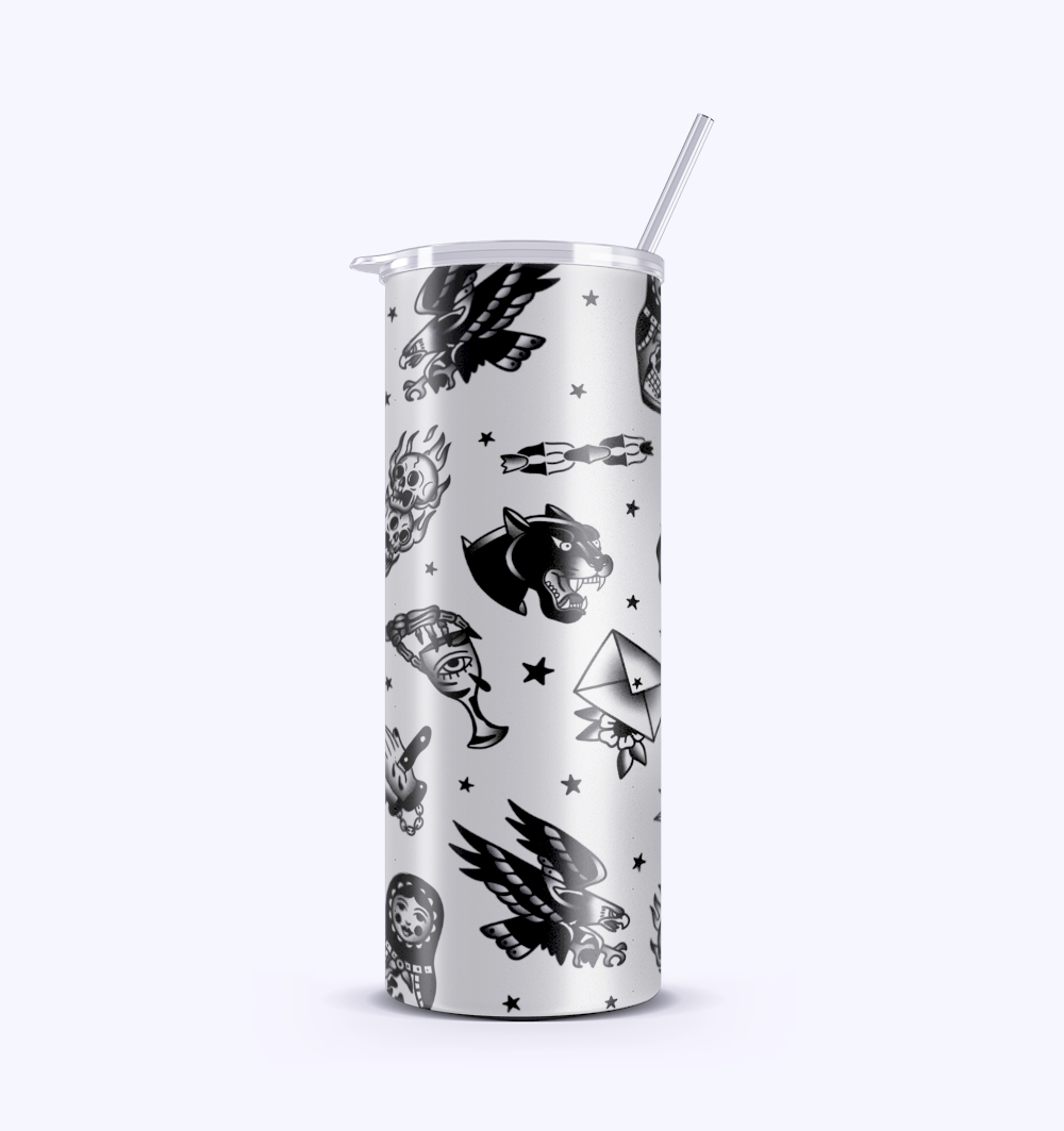 Traditional Flash 20oz Tumbler