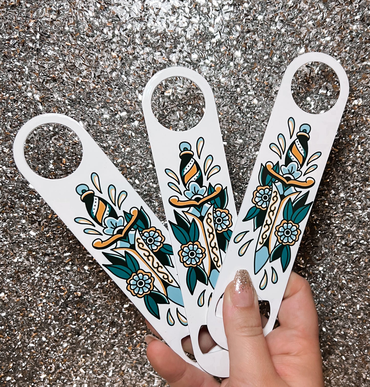 Traditional Dagger + Bottle Opener
