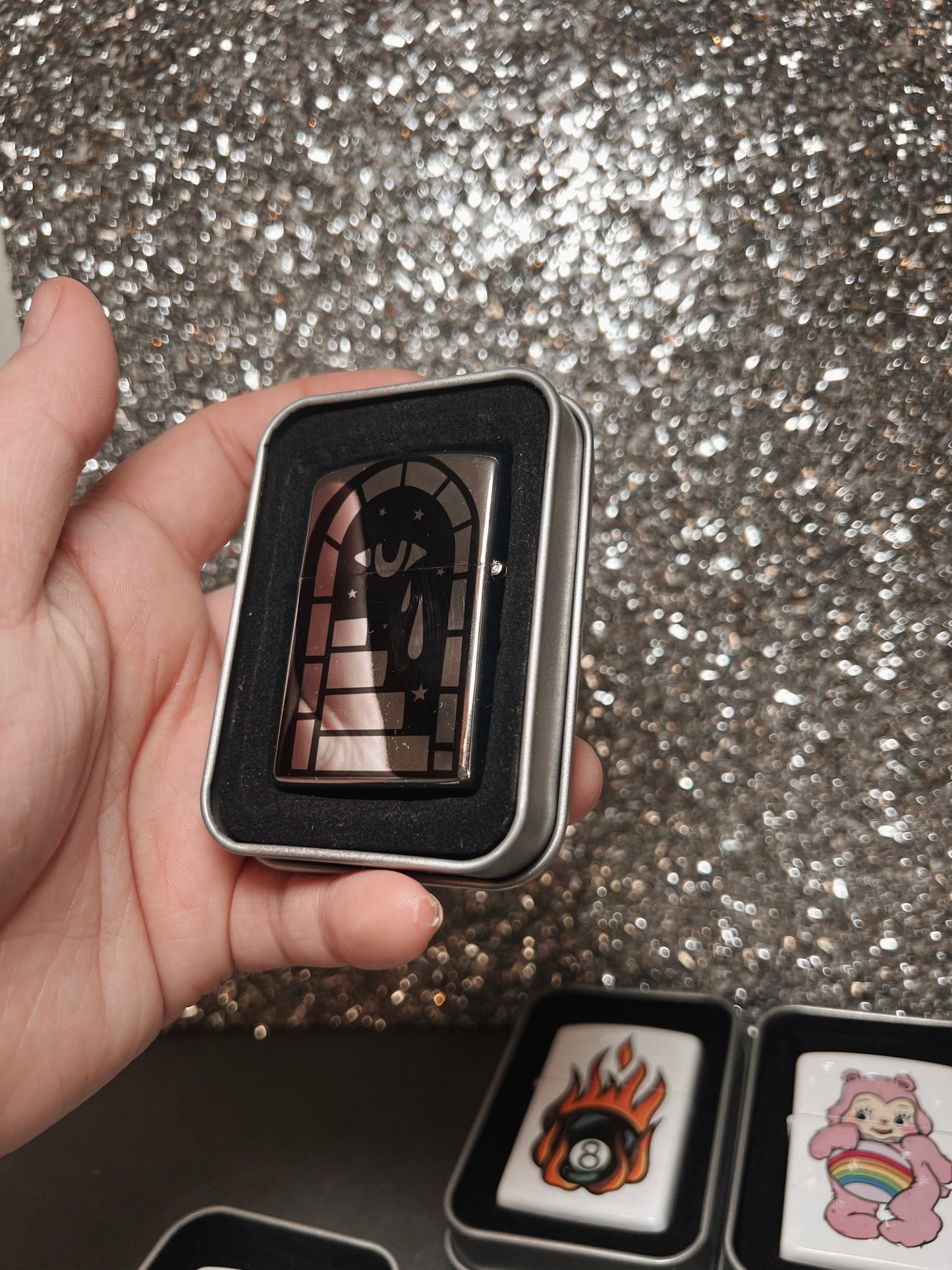 Traditional Tattoo Inspired + Flip Top Lighters