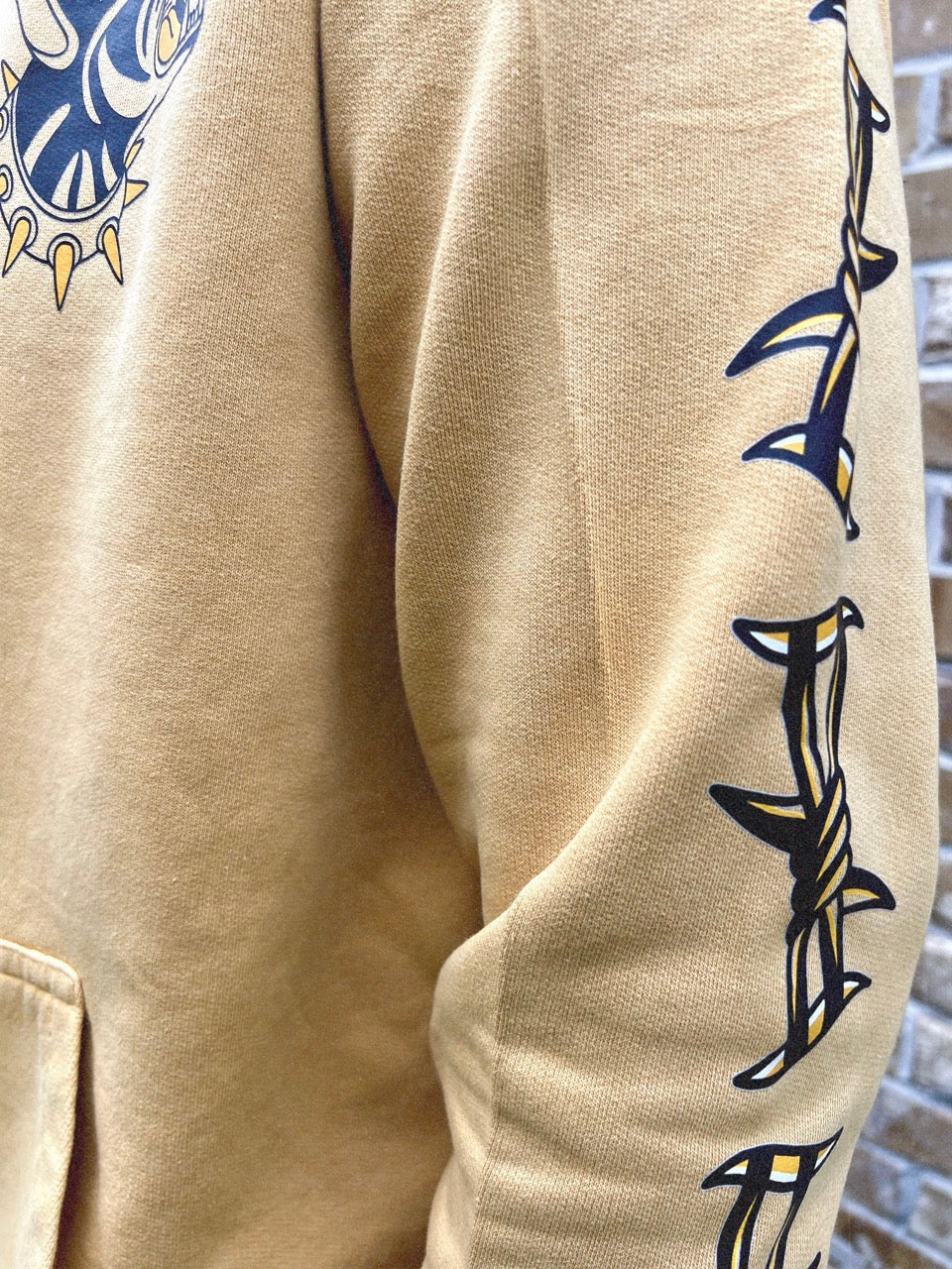 Well Mannered, Evil Tempered Vintage Hoodie