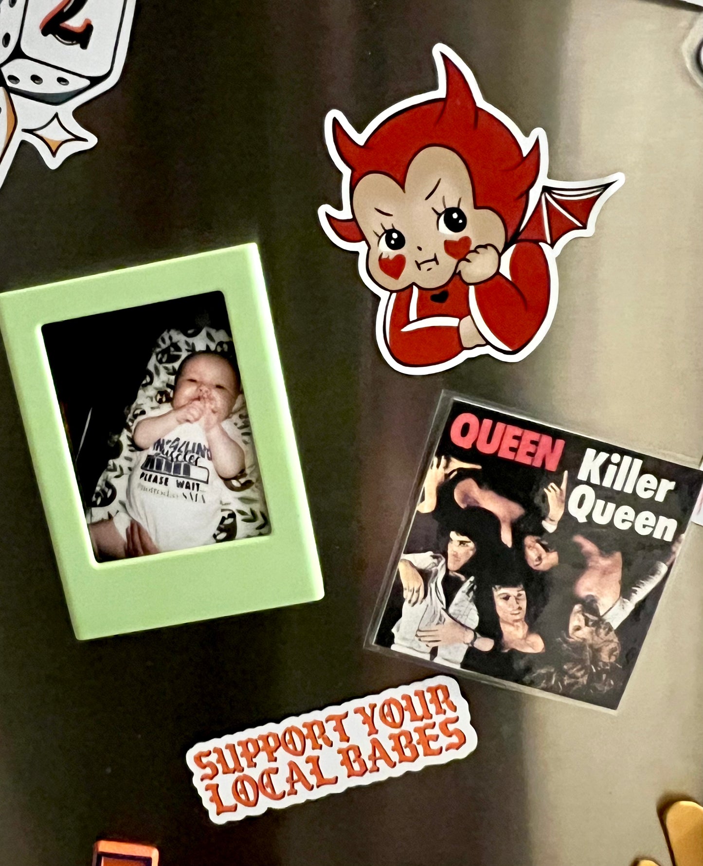 Support Your Local Babes + Magnet