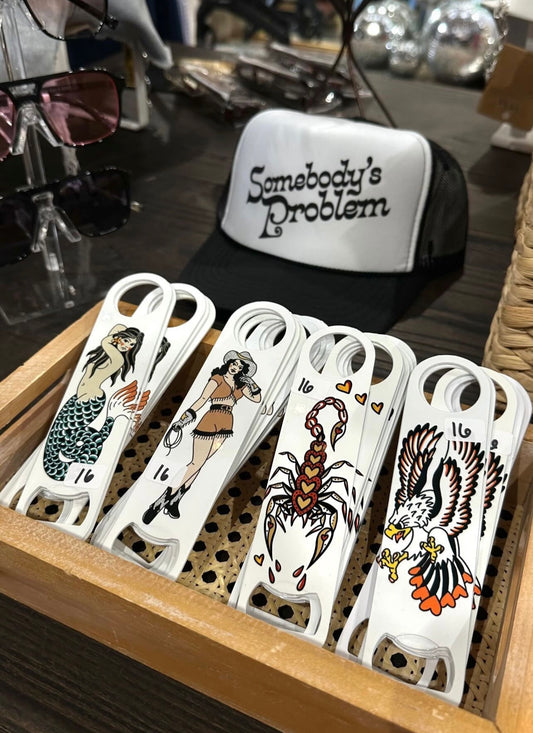 OG Traditional Tattoo + Bottle Openers