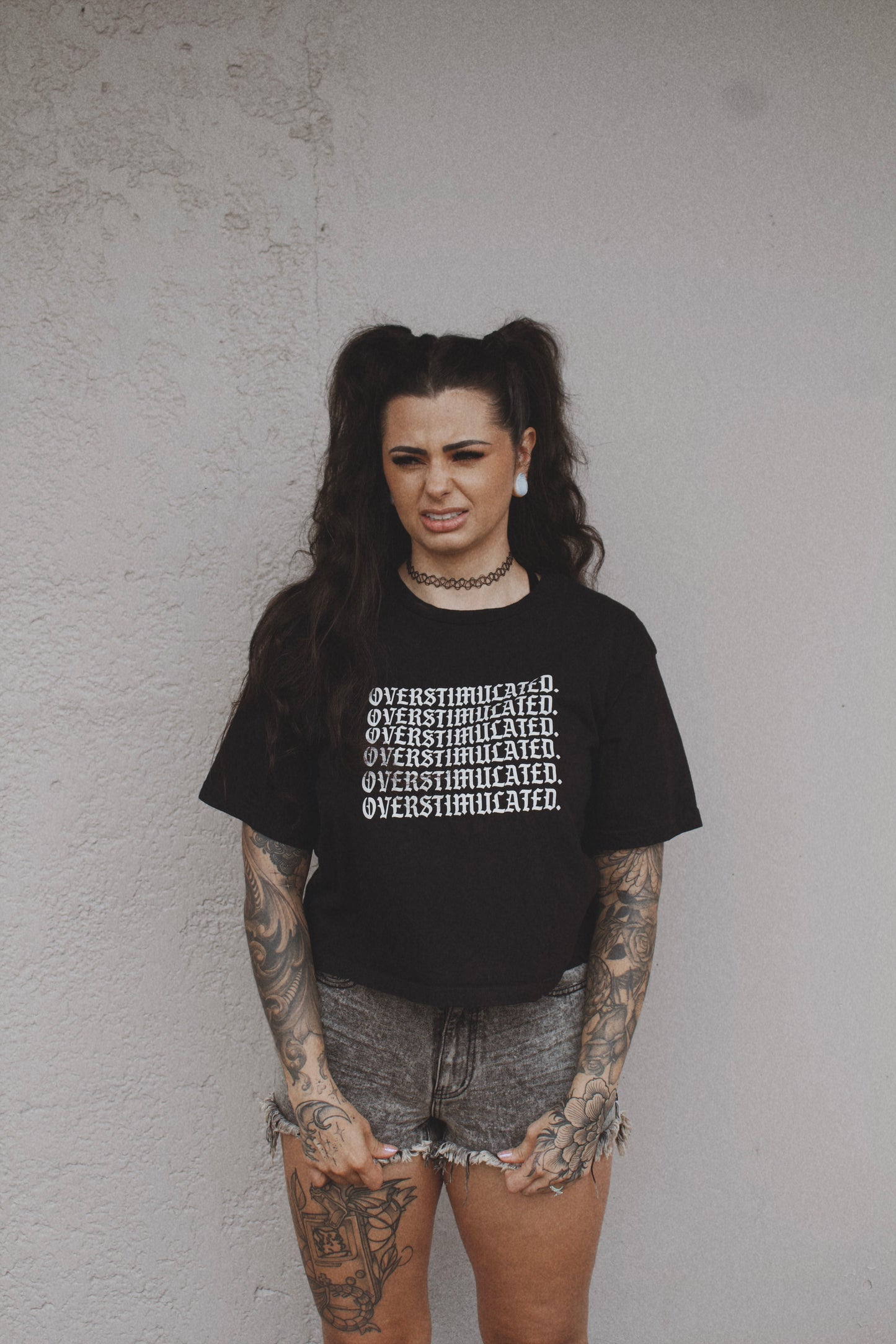 Overstimulated + Crop Top