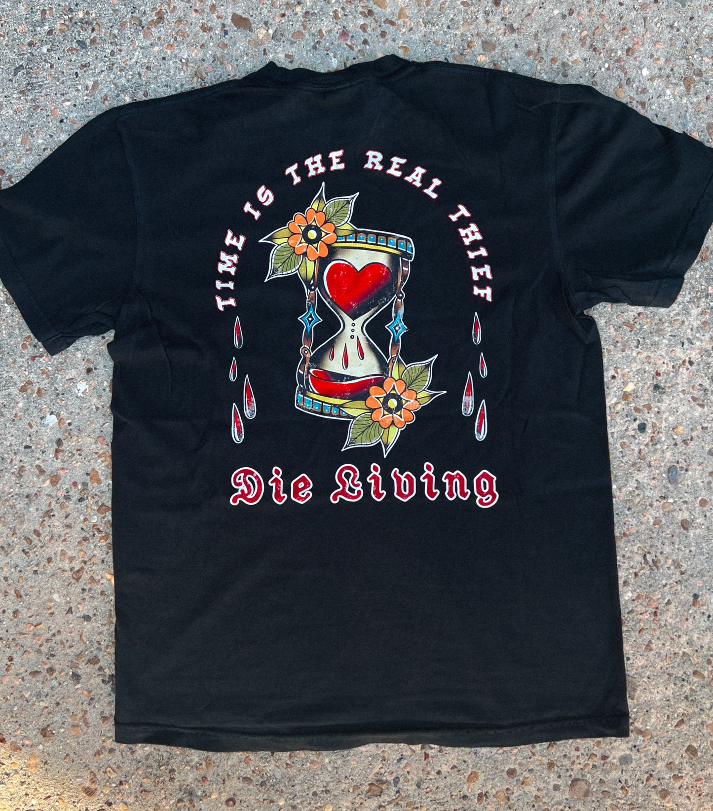 Die Living + Vintage Tee