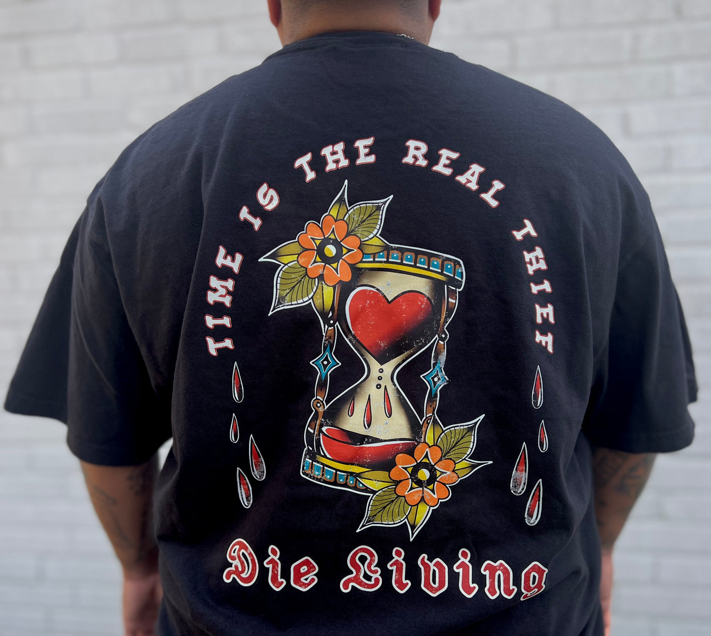 Die Living + Vintage Tee