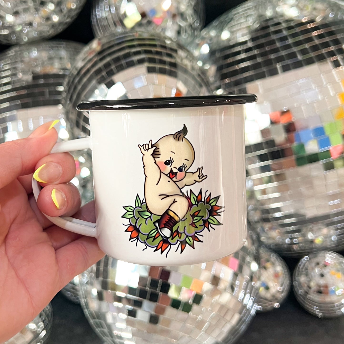 Kewpie Bud + Camper Mug
