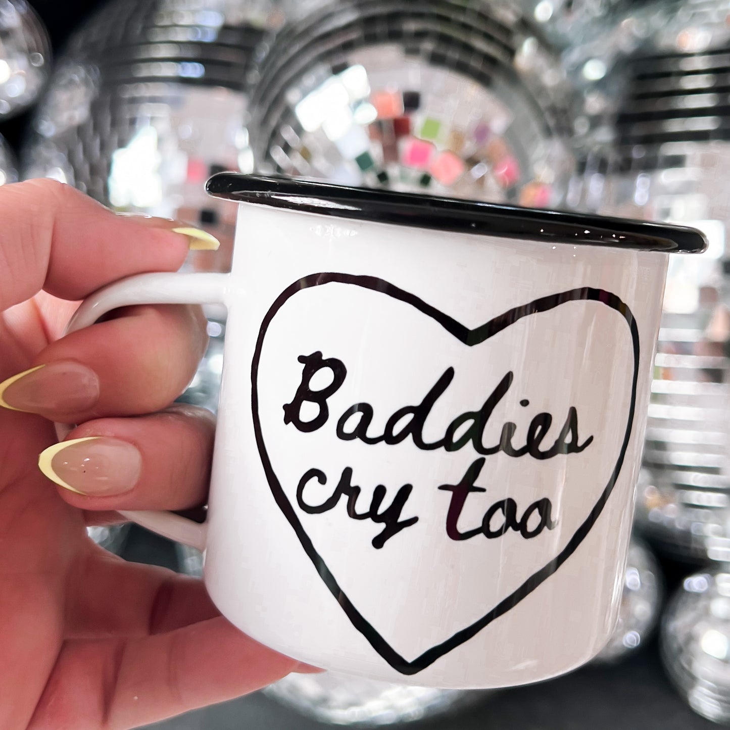 Baddies Cry Too + Camper Mug