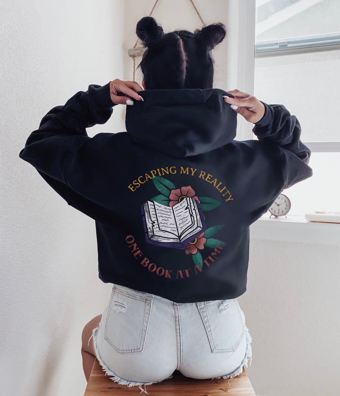 One Book at a Time + Classic Hoodie