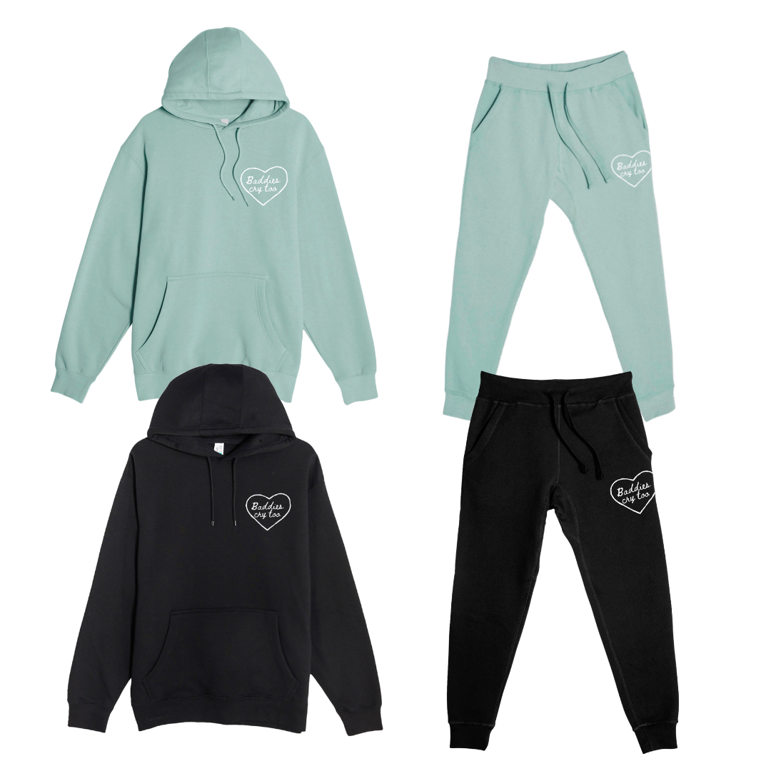 Baddies Cry Too + Classic Hoodie