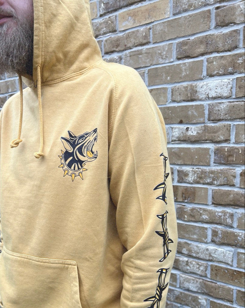 Well Mannered, Evil Tempered Vintage Hoodie
