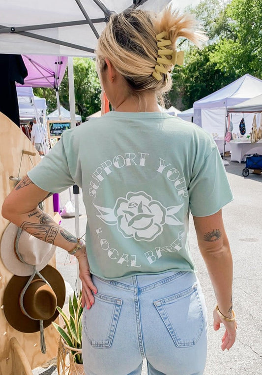 Support Your Local Babes Crop Top