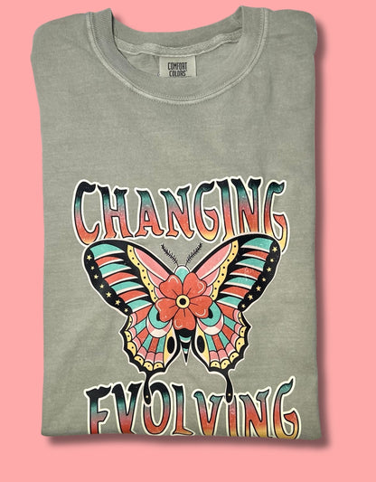 Changing Evolving Vintage Tee