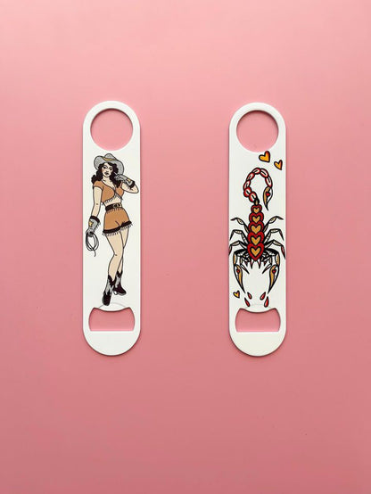 Cowgirl + Bottle Opener