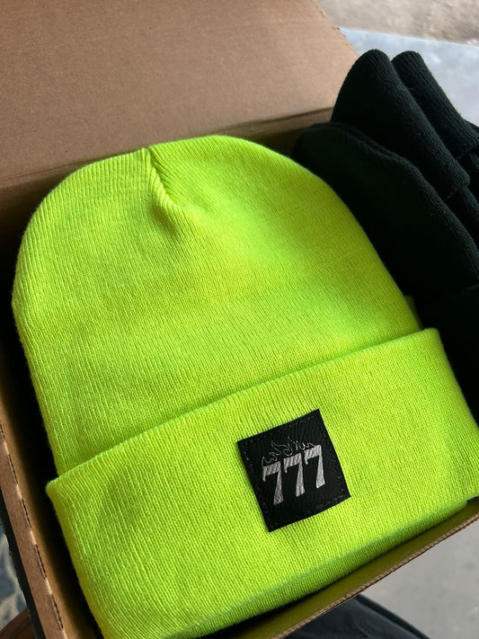 777 Patched Beanie