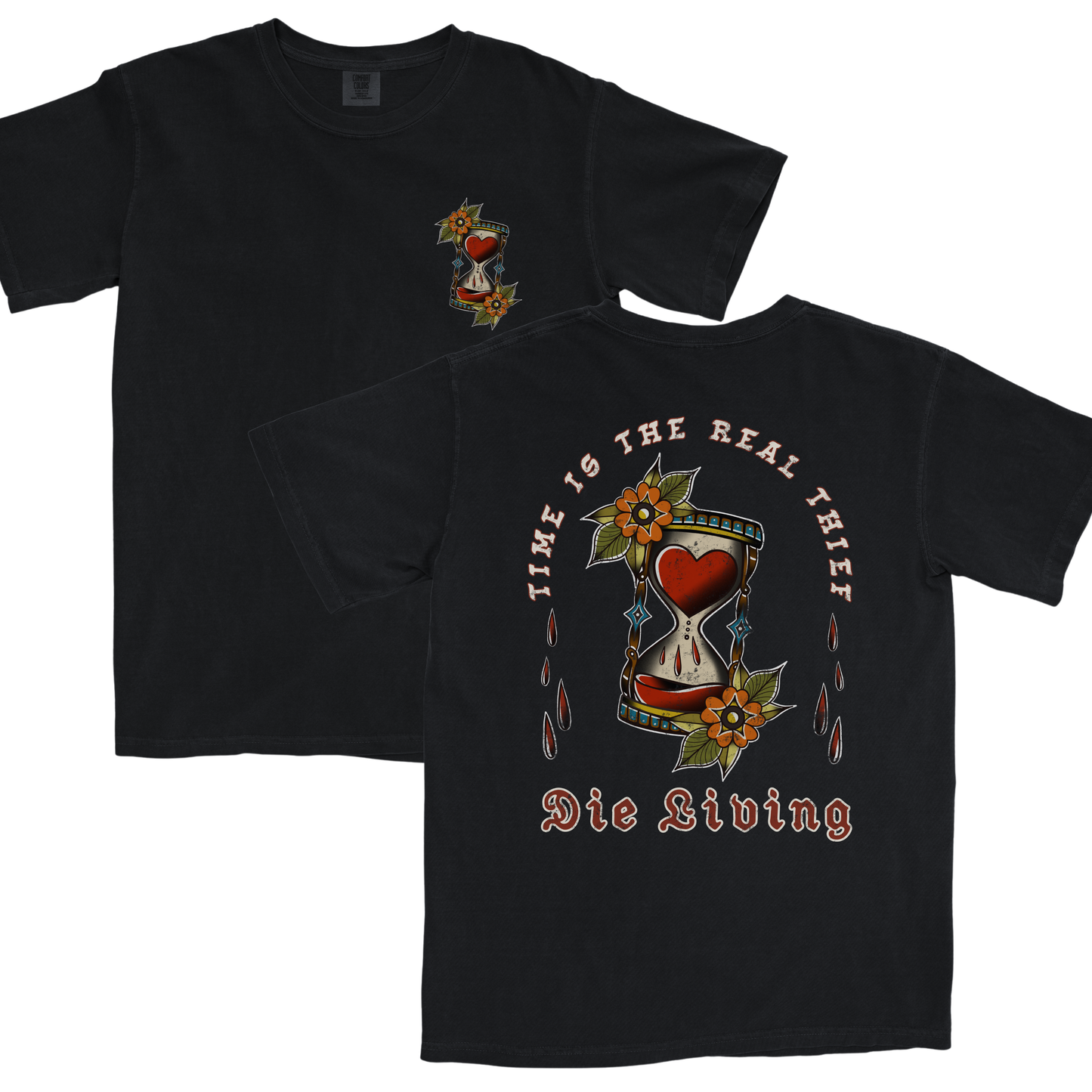 Die Living + Vintage Tee