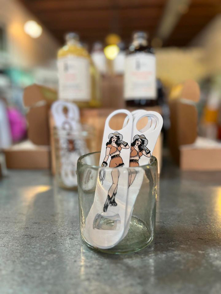 Cowgirl + Bottle Opener
