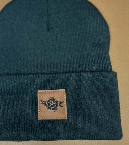 Traditional Tattoo Patched Beanies