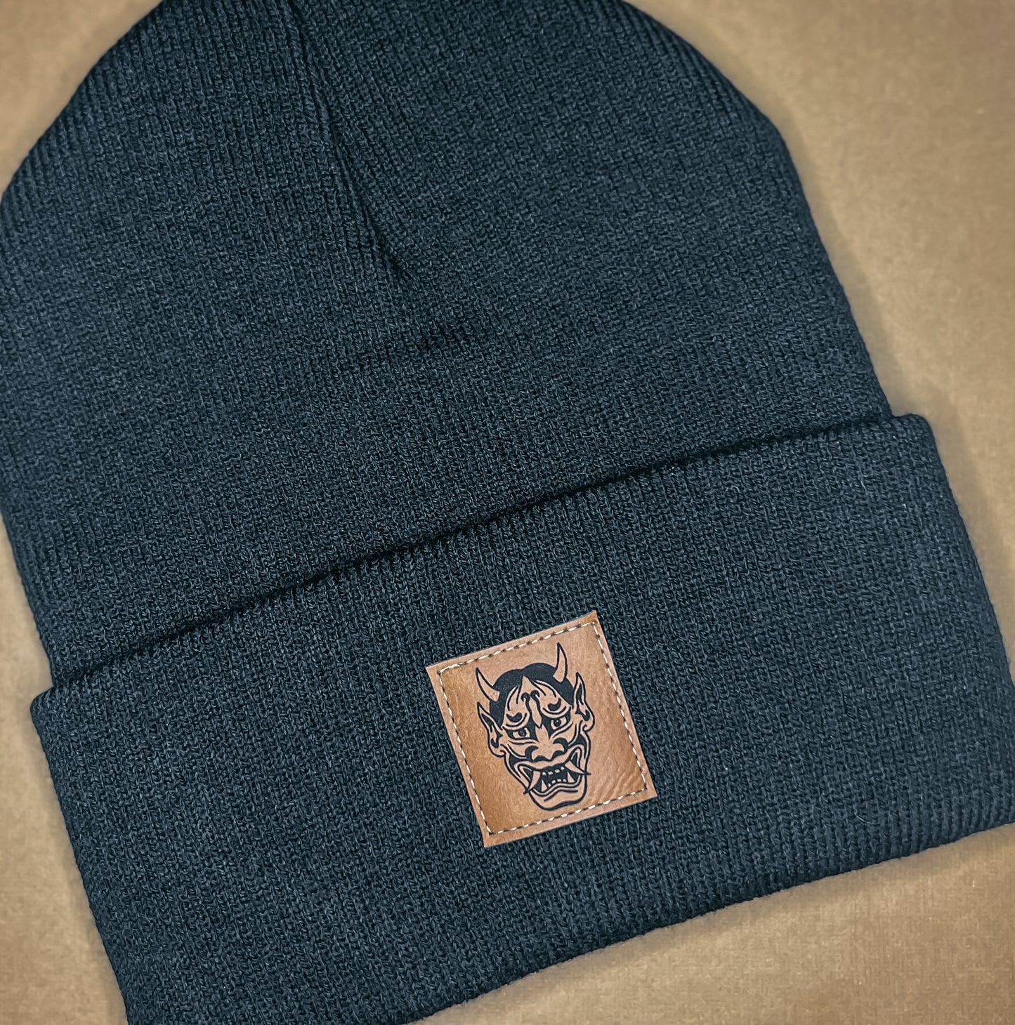 Traditional Tattoo Patched Beanies