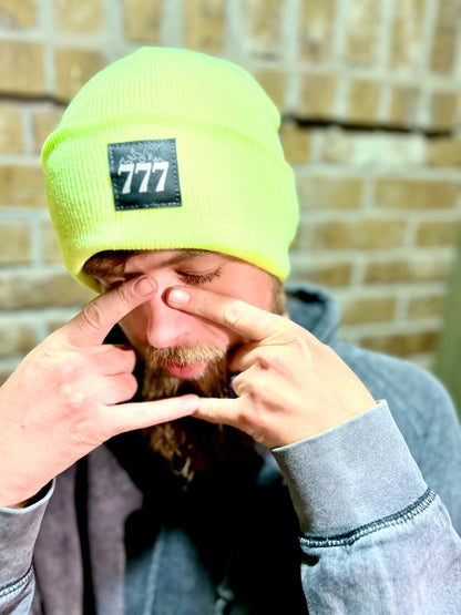 777 Patched Beanie