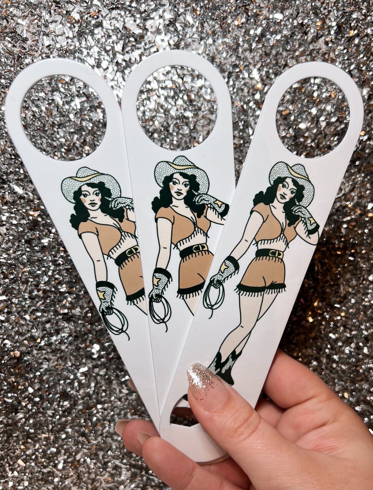 Cowgirl + Bottle Opener