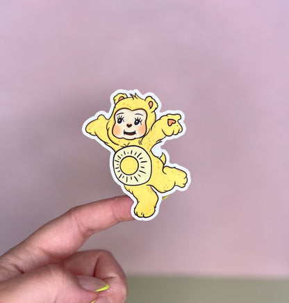 Kewpie Care Bear Sticker Sheet