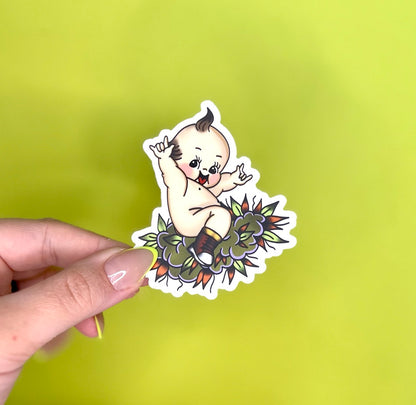 Kewpie Bud Sticker