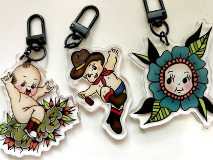 Kewpie Bud Keychain