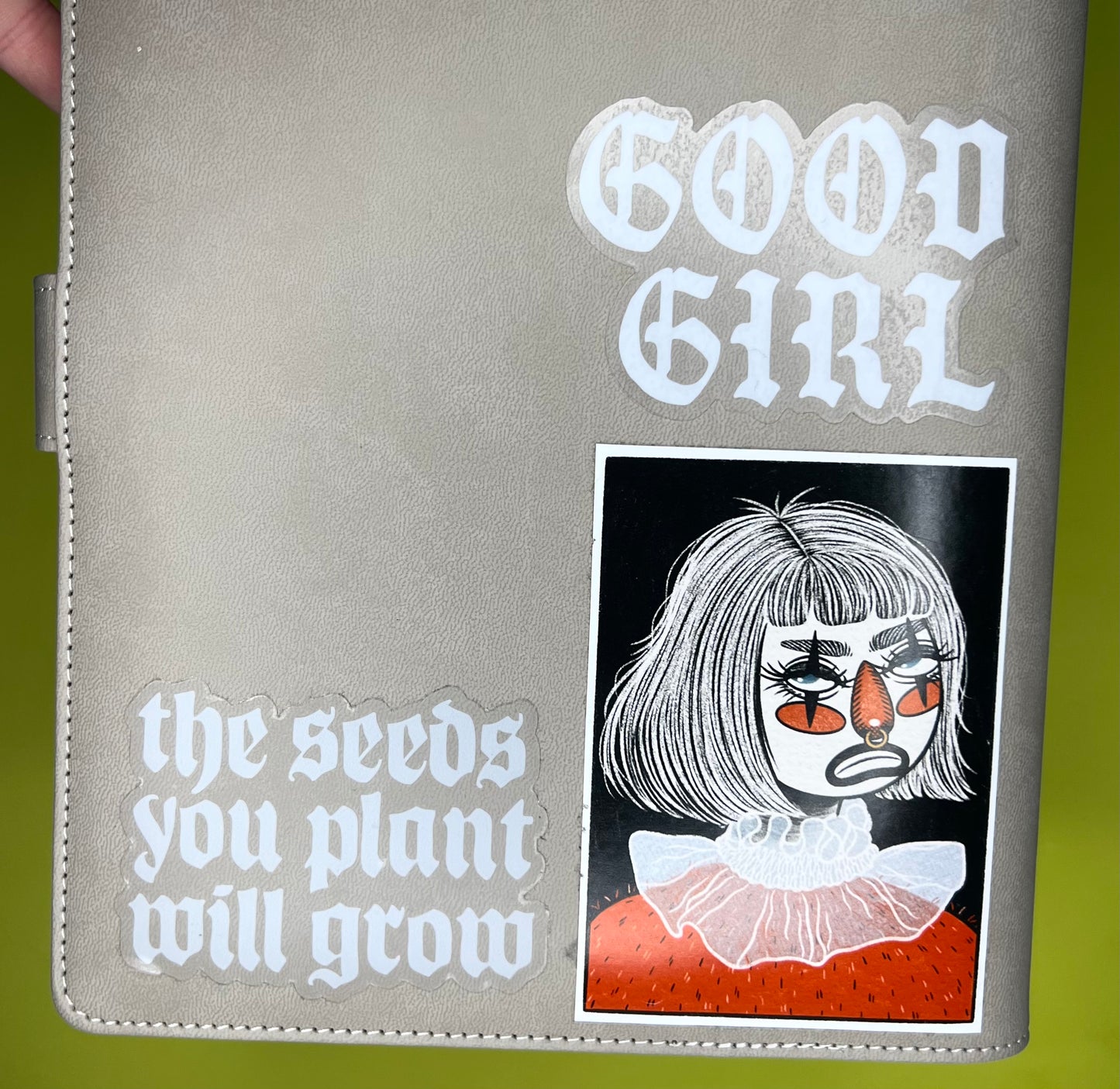 Good Girl Clear Sticker