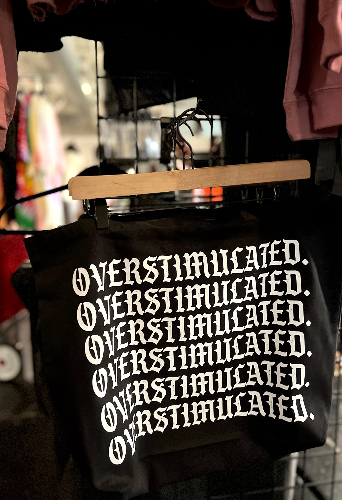 OVERSTIMULATED XL Tote Bag