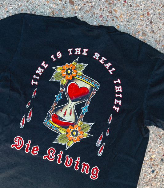 Die Living + Vintage Tee
