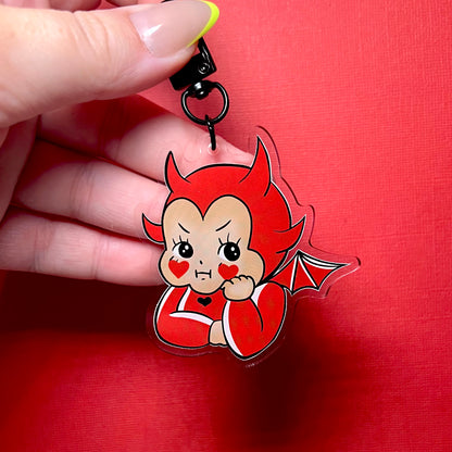 Kewpie Devil Keychain