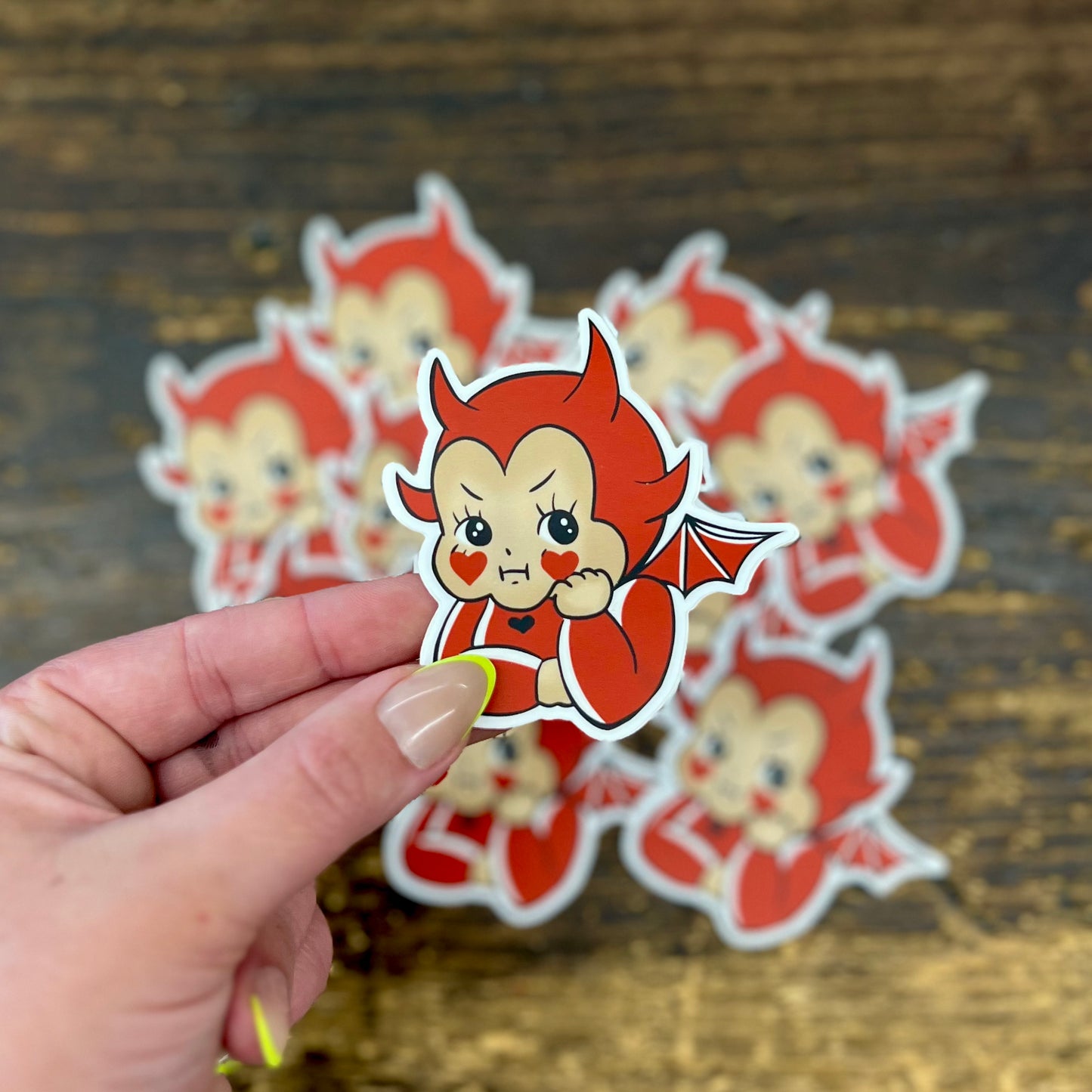 Kewpie Devil Sticker