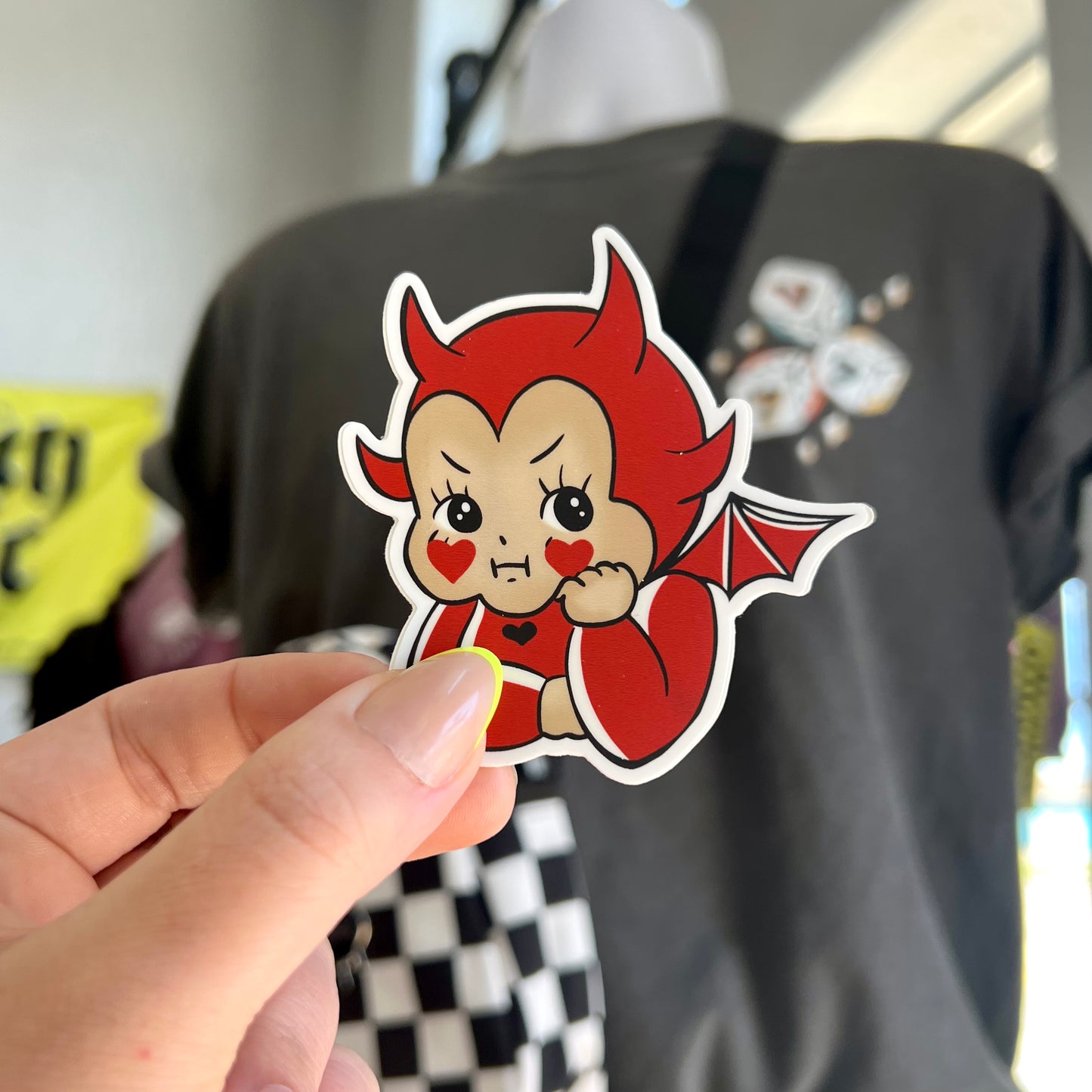 Kewpie Devil Sticker