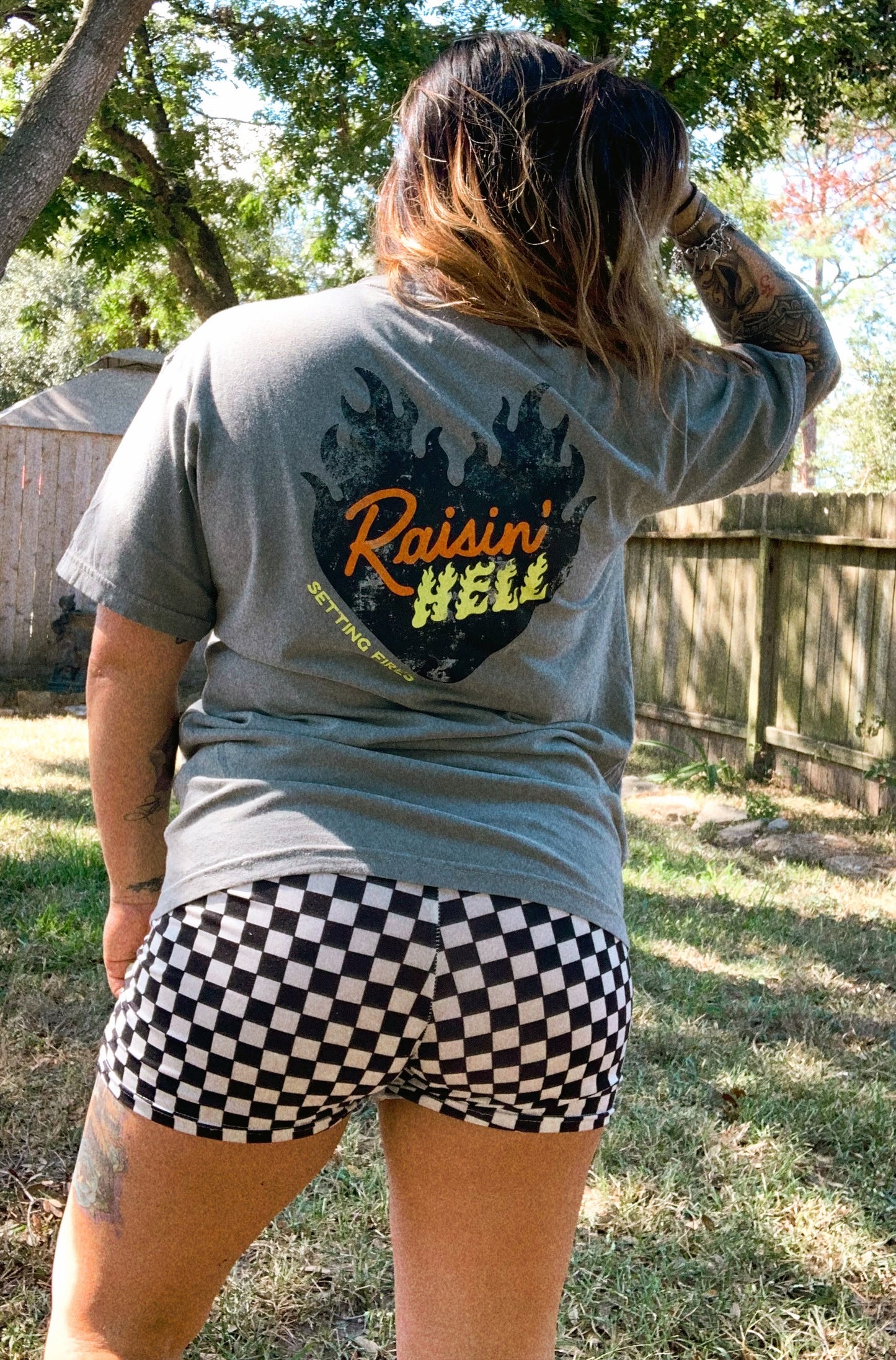 Raisin' Hell Vintage Tee