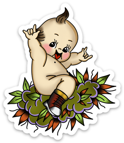 Kewpie Bud Sticker