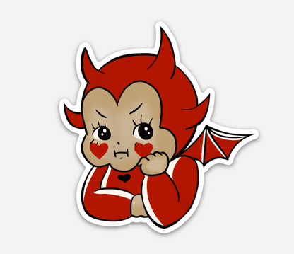 Kewpie Devil Sticker