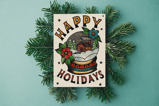 Happy Holidays 5x7 Greeting Card